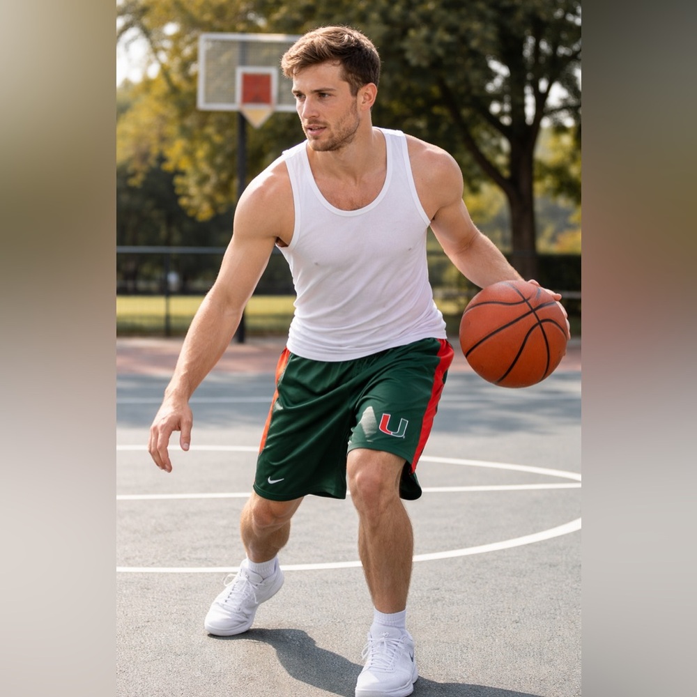 Nike || Miami Hurricane - Athletic Shorts